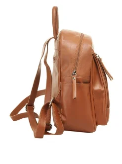 Samantha Look Damen Rucksack in cognac