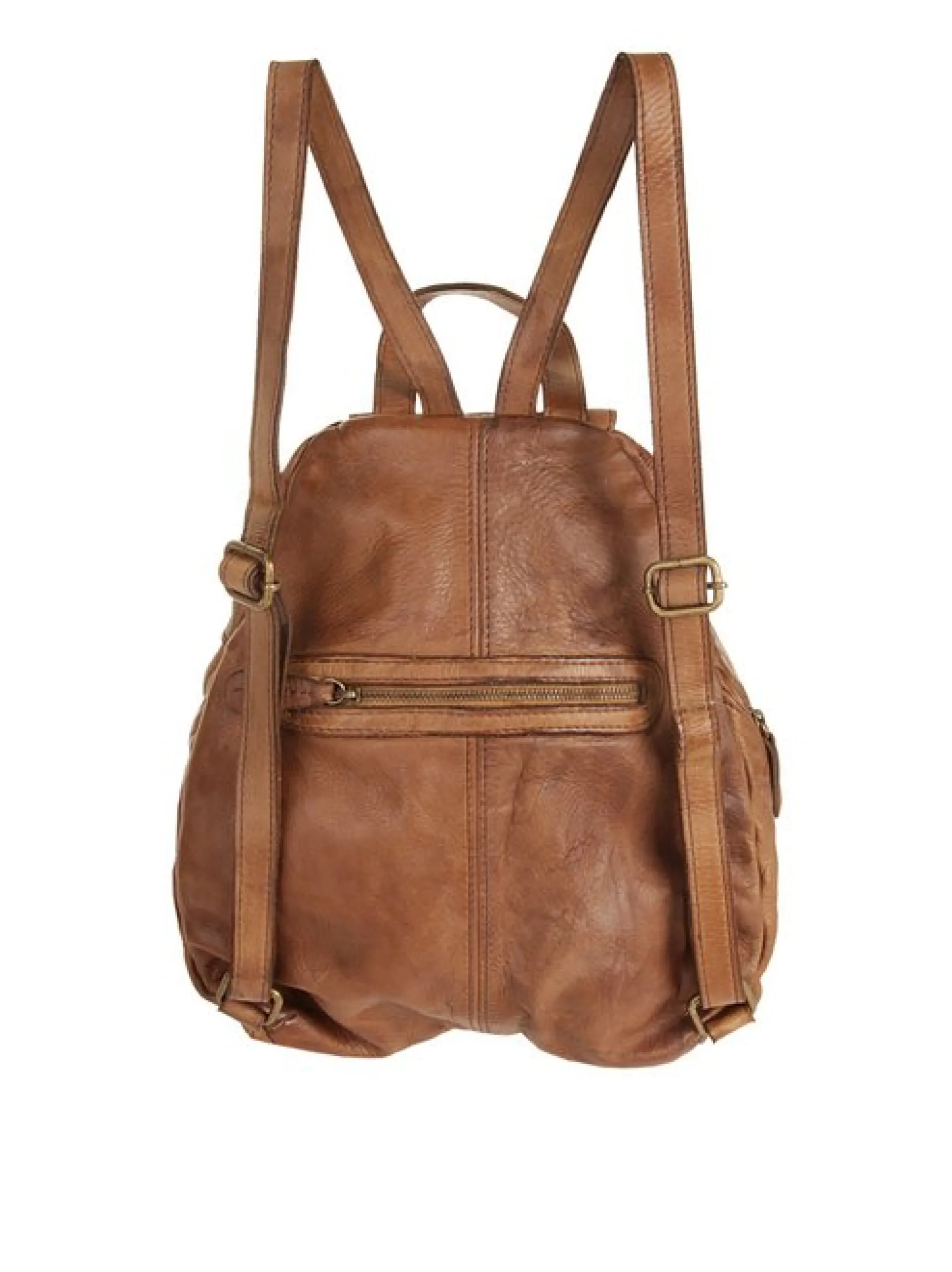 Samantha Look Damen Rucksack in cognac