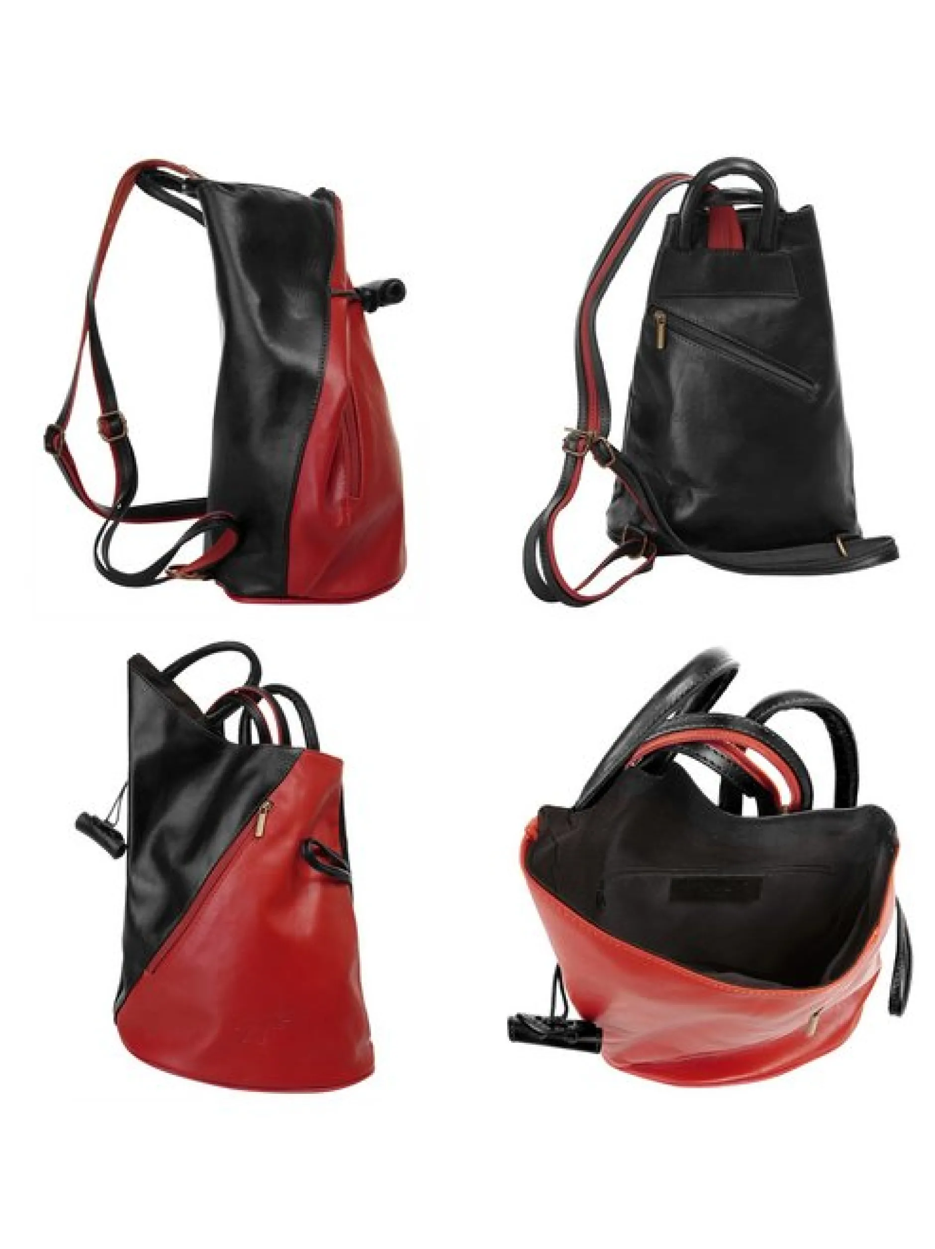 Samantha Look Damen Rucksack in bordeaux