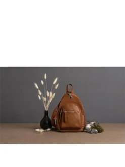 Samantha Look Damen Rucksack in cognac