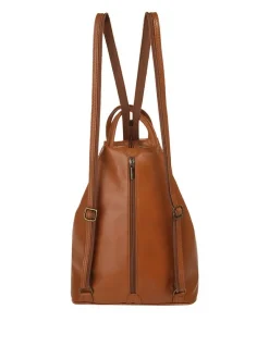 Samantha Look Damen Rucksack in cognac