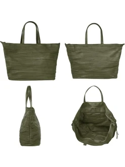 Samantha Look Damen Shopper in grün