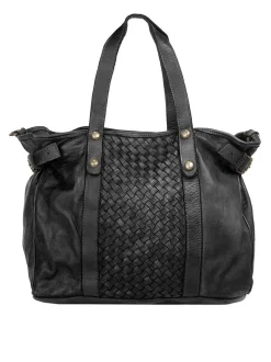 Samantha Look Damen Shopper in schwarz