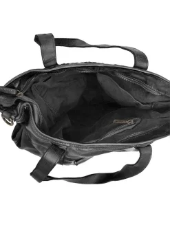 Samantha Look Damen Shopper in schwarz