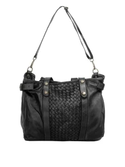 Samantha Look Damen Shopper in schwarz