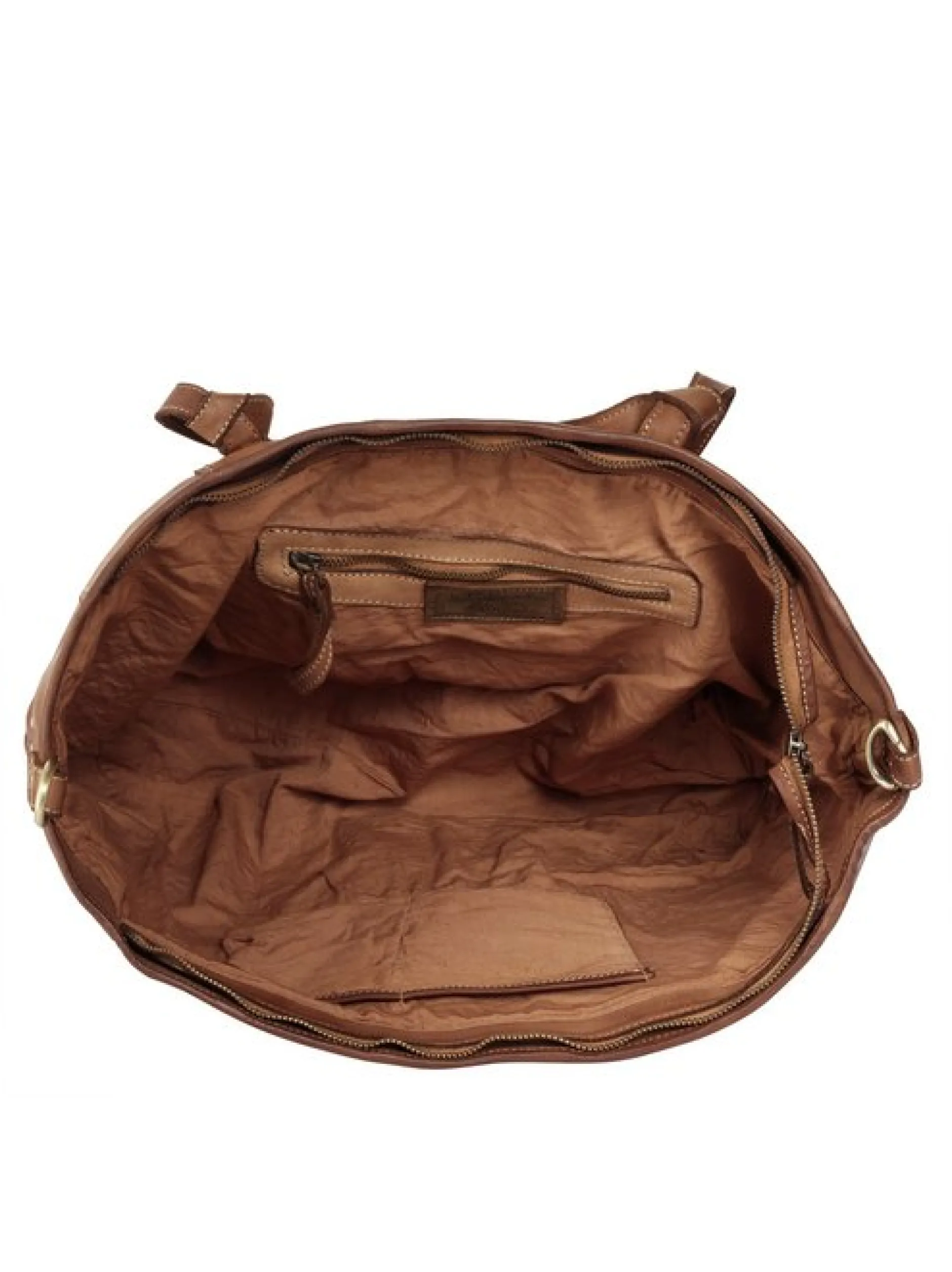 Samantha Look Damen Shopper in cognac