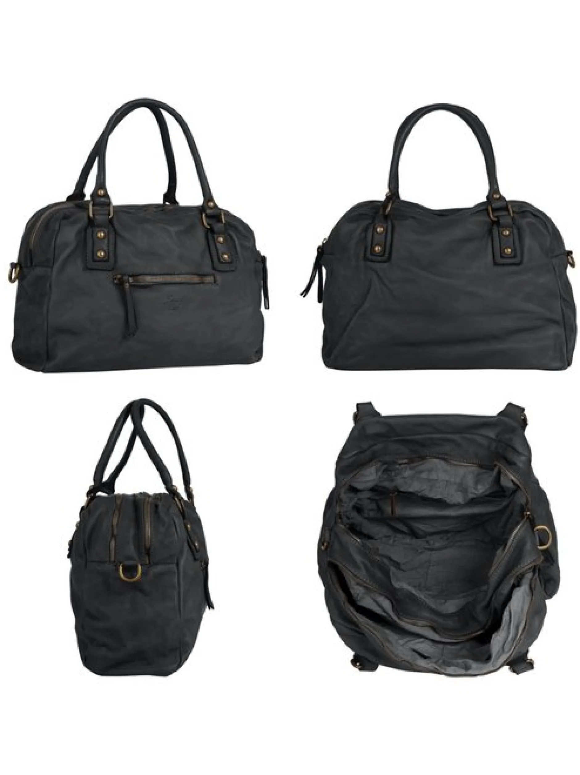 Samantha Look Damen Shopper in grau