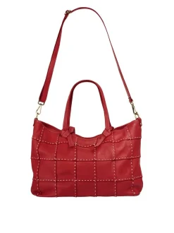 Samantha Look Damen Shopper in rot