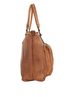 Samantha Look Damen Shopper in braun