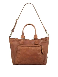 Samantha Look Damen Shopper in braun