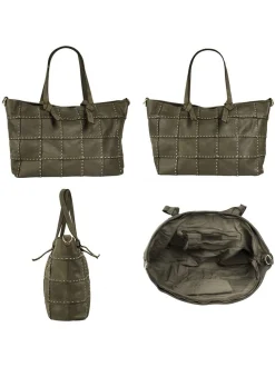 Samantha Look Damen Shopper in grün