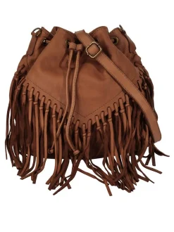 Samantha Look Damen Shopper in cognac