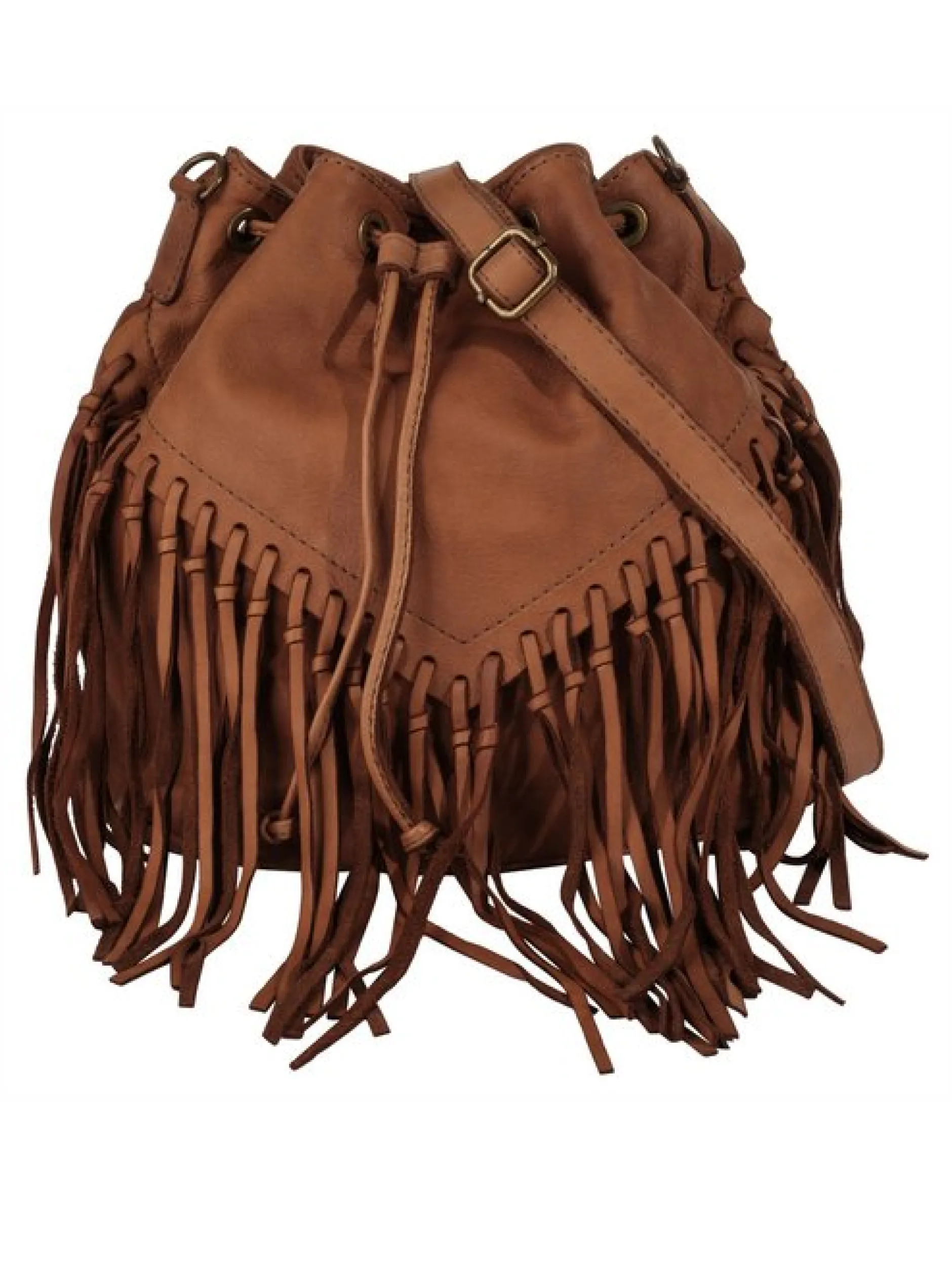 Samantha Look Damen Shopper in cognac