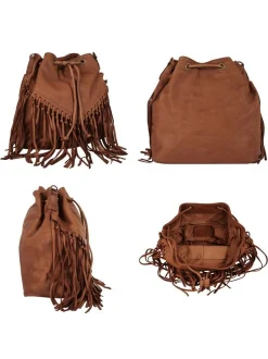 Samantha Look Damen Shopper in cognac