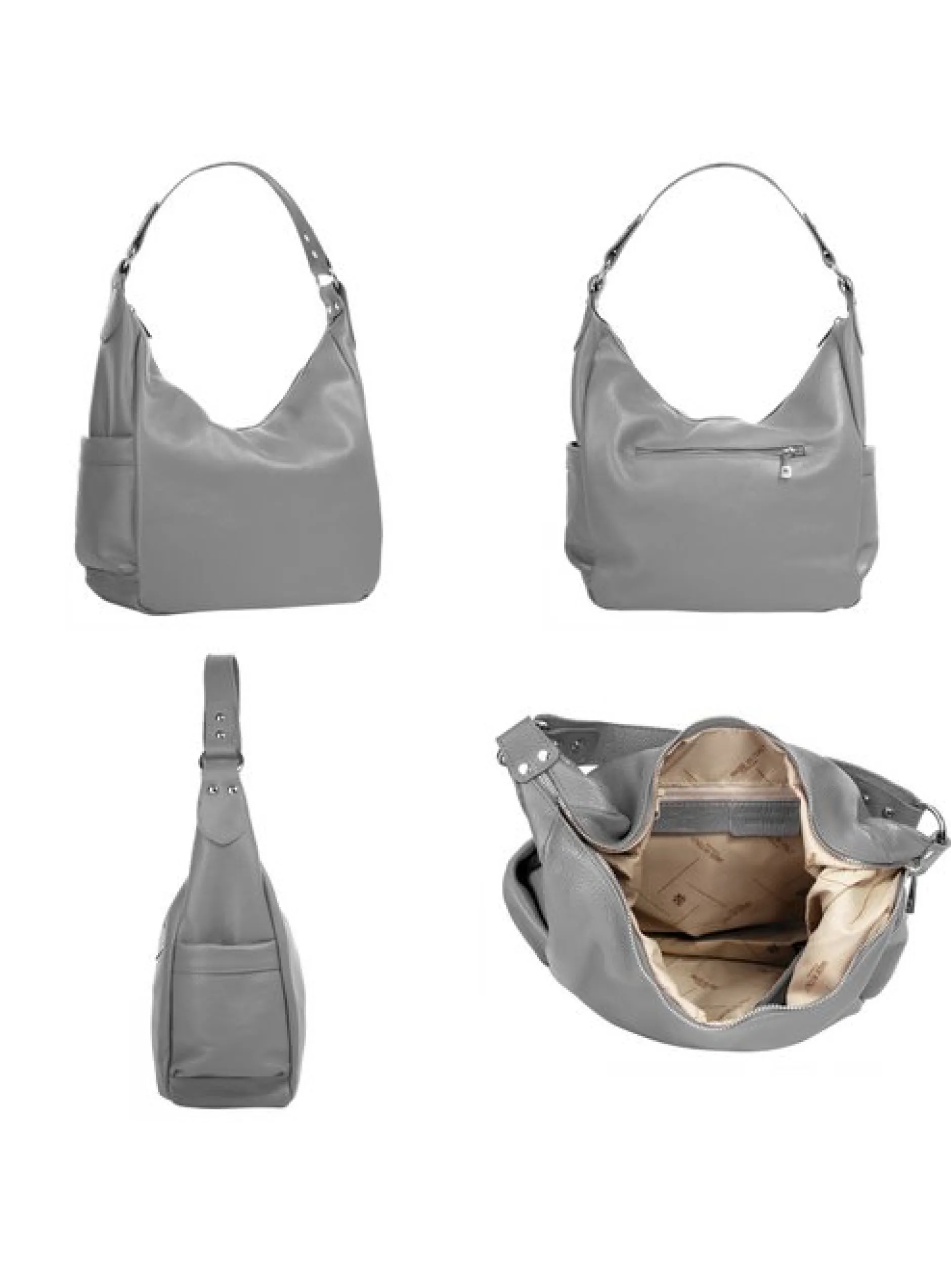 Samantha Look Damen Shopper in grau