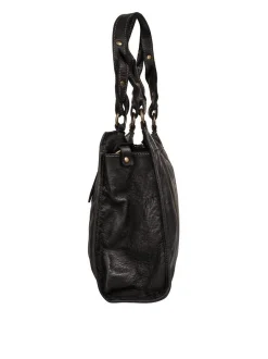 Samantha Look Damen Shopper in schwarz