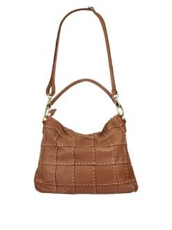 Samantha Look Damen Shopper in cognac