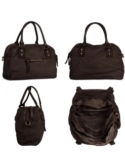 Samantha Look Damen Shopper in braun