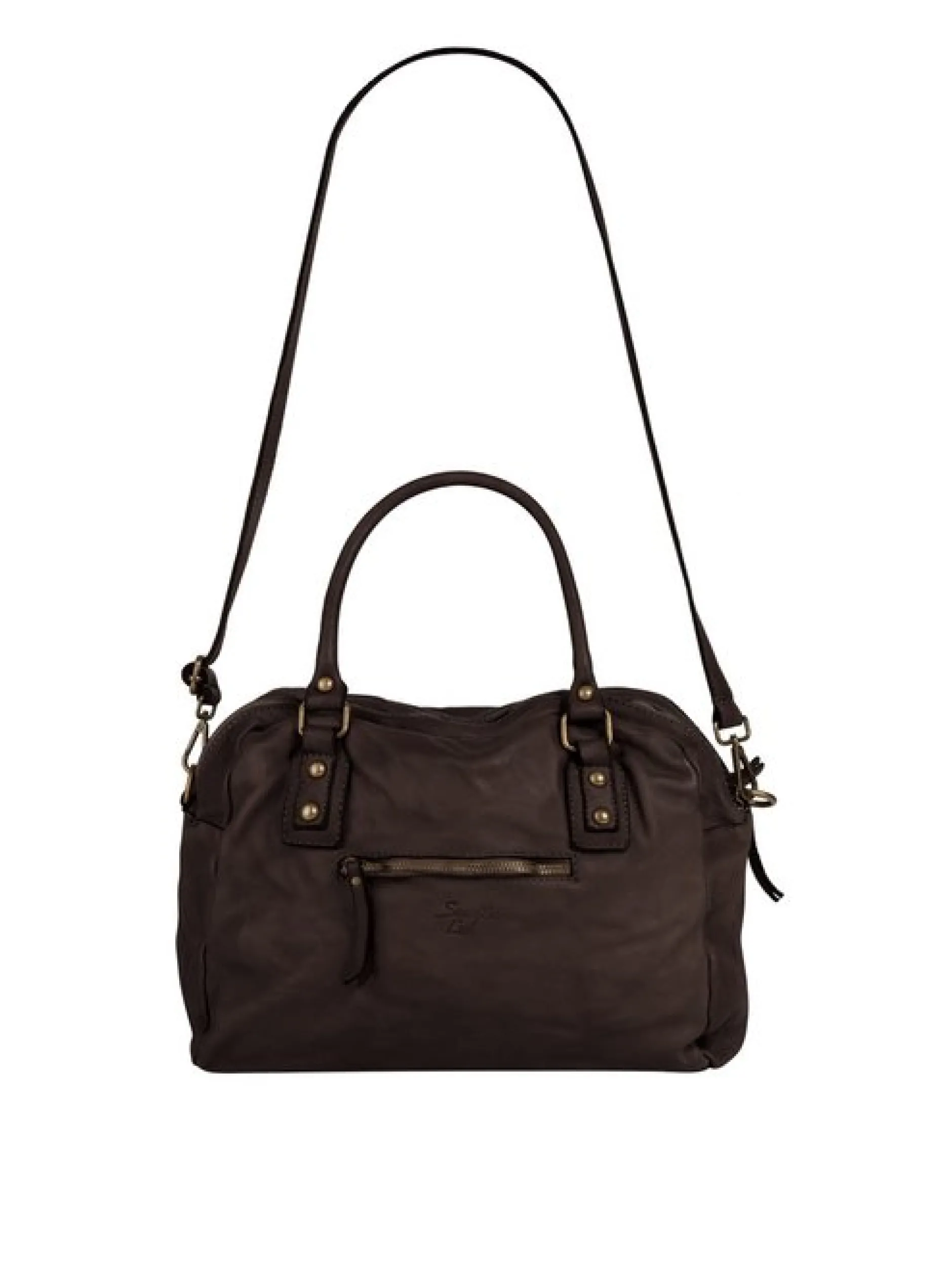 Samantha Look Damen Shopper in braun