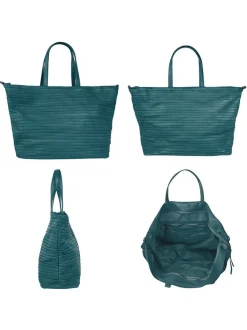 Samantha Look Damen Shopper in blau