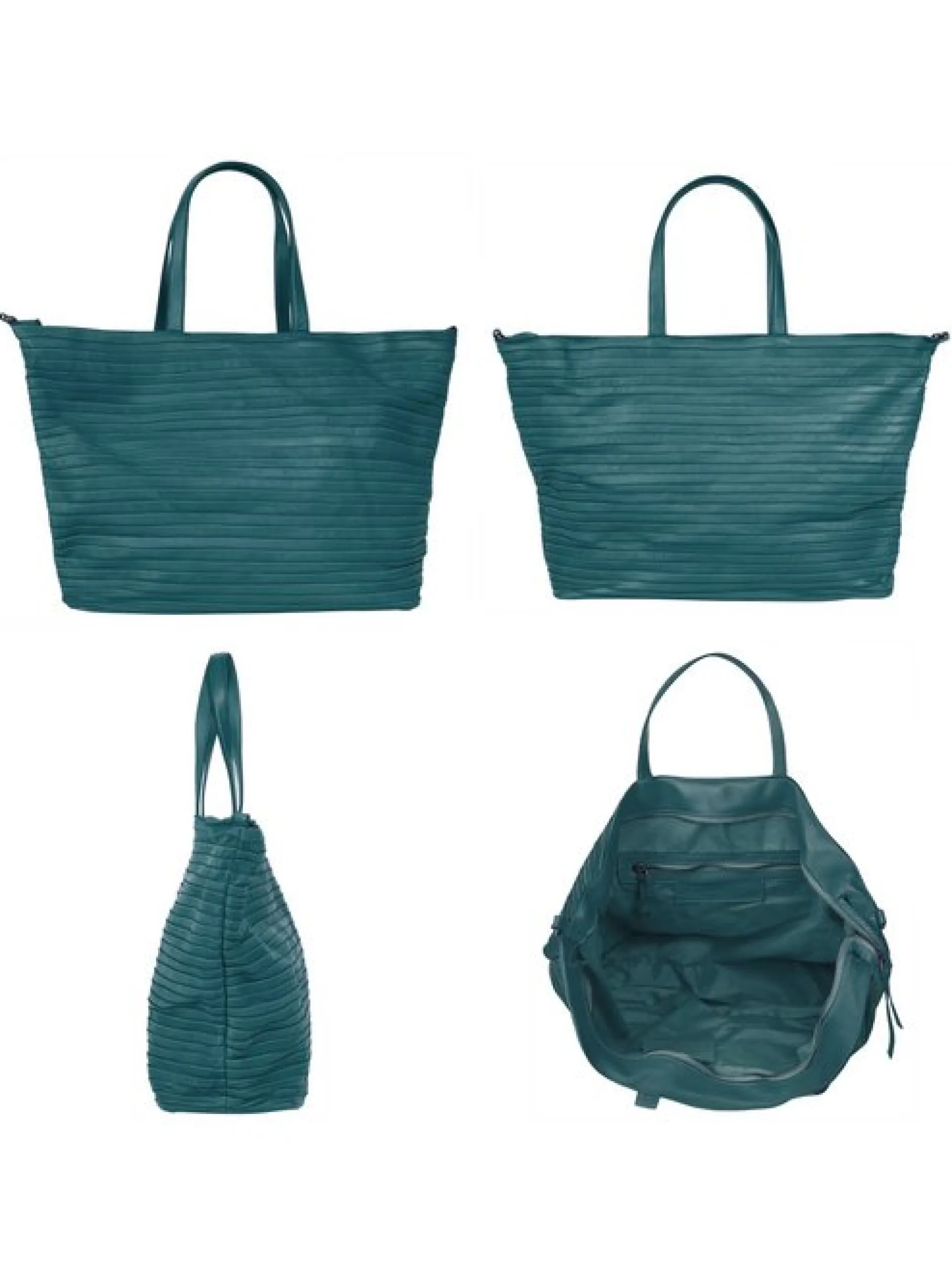 Samantha Look Damen Shopper in blau