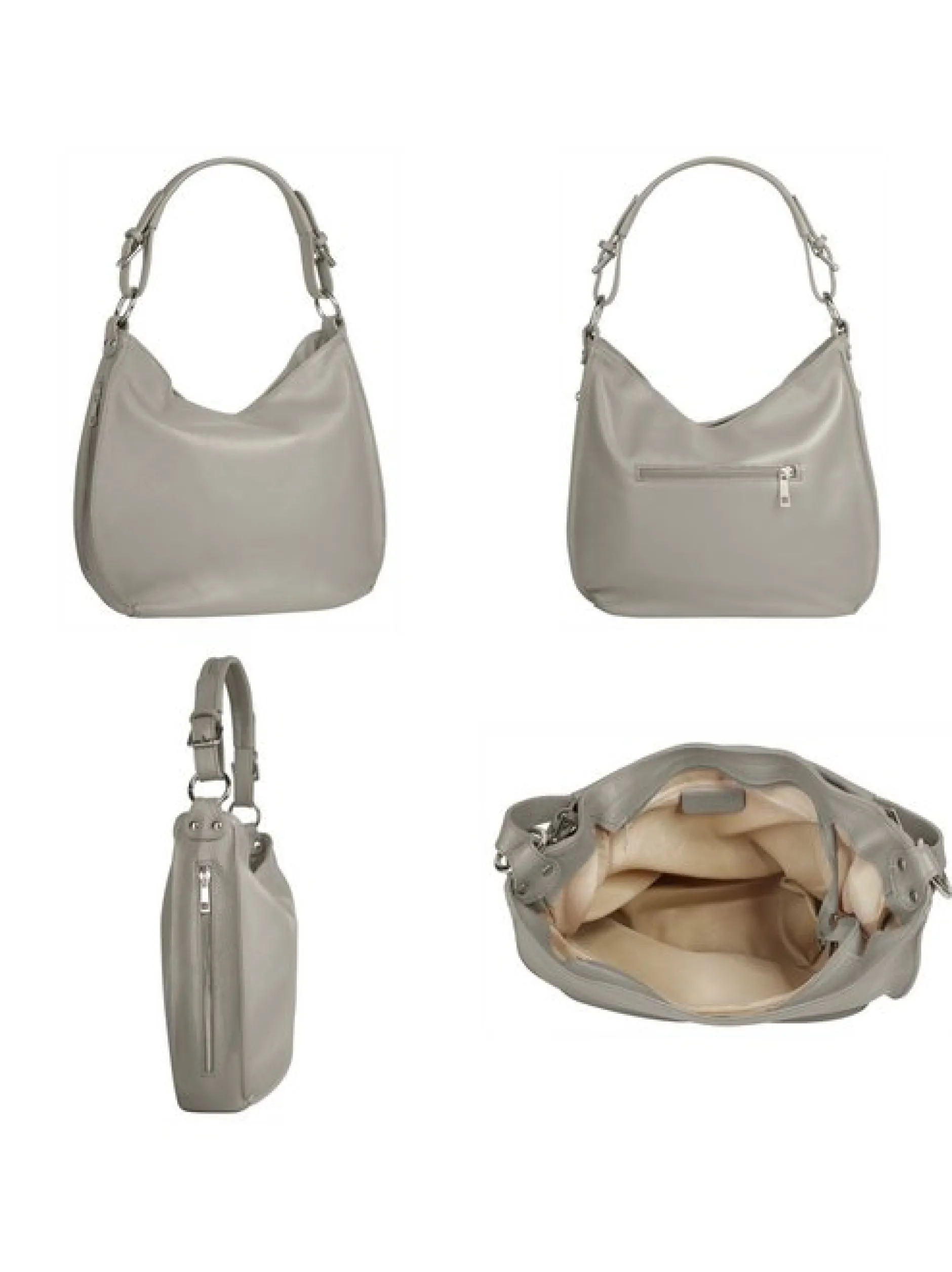 Samantha Look Damen Shopper in grau