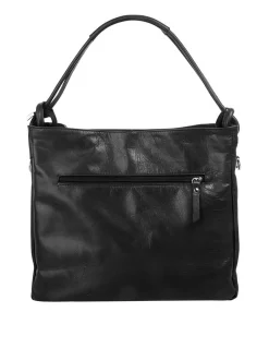 Samantha Look Damen Shopper in schwarz