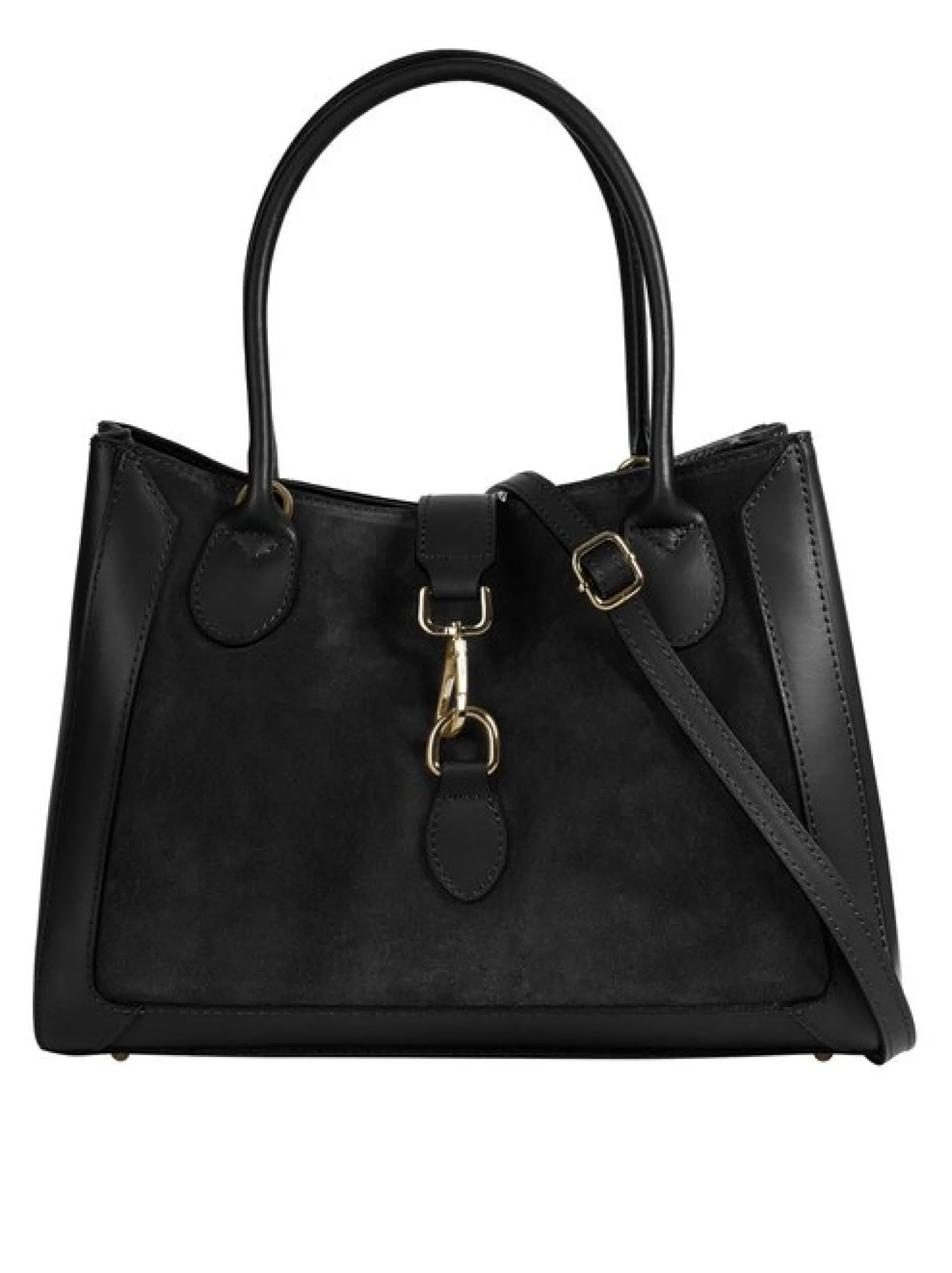 Samantha Look Damen Shopper in schwarz