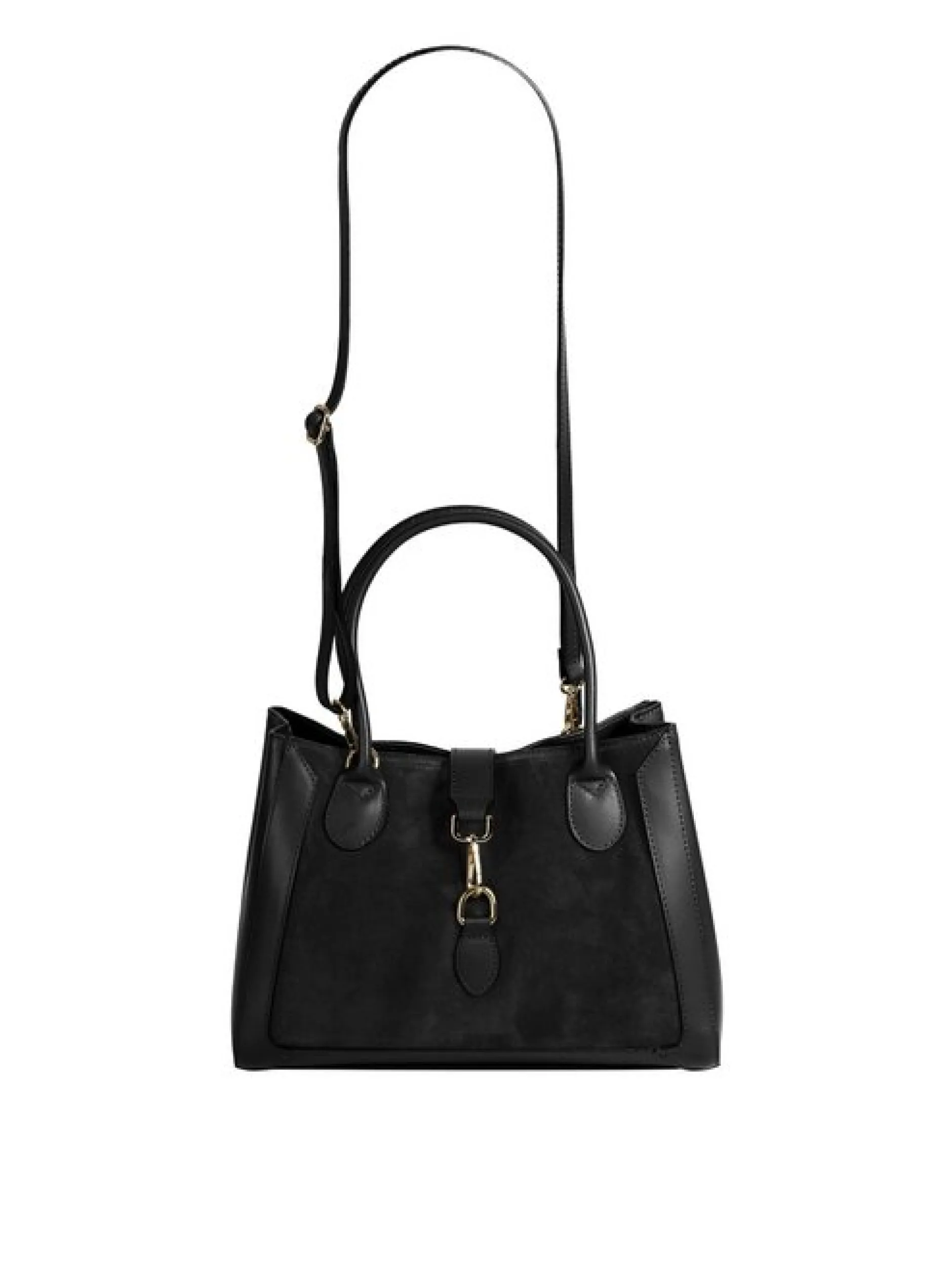 Samantha Look Damen Shopper in schwarz