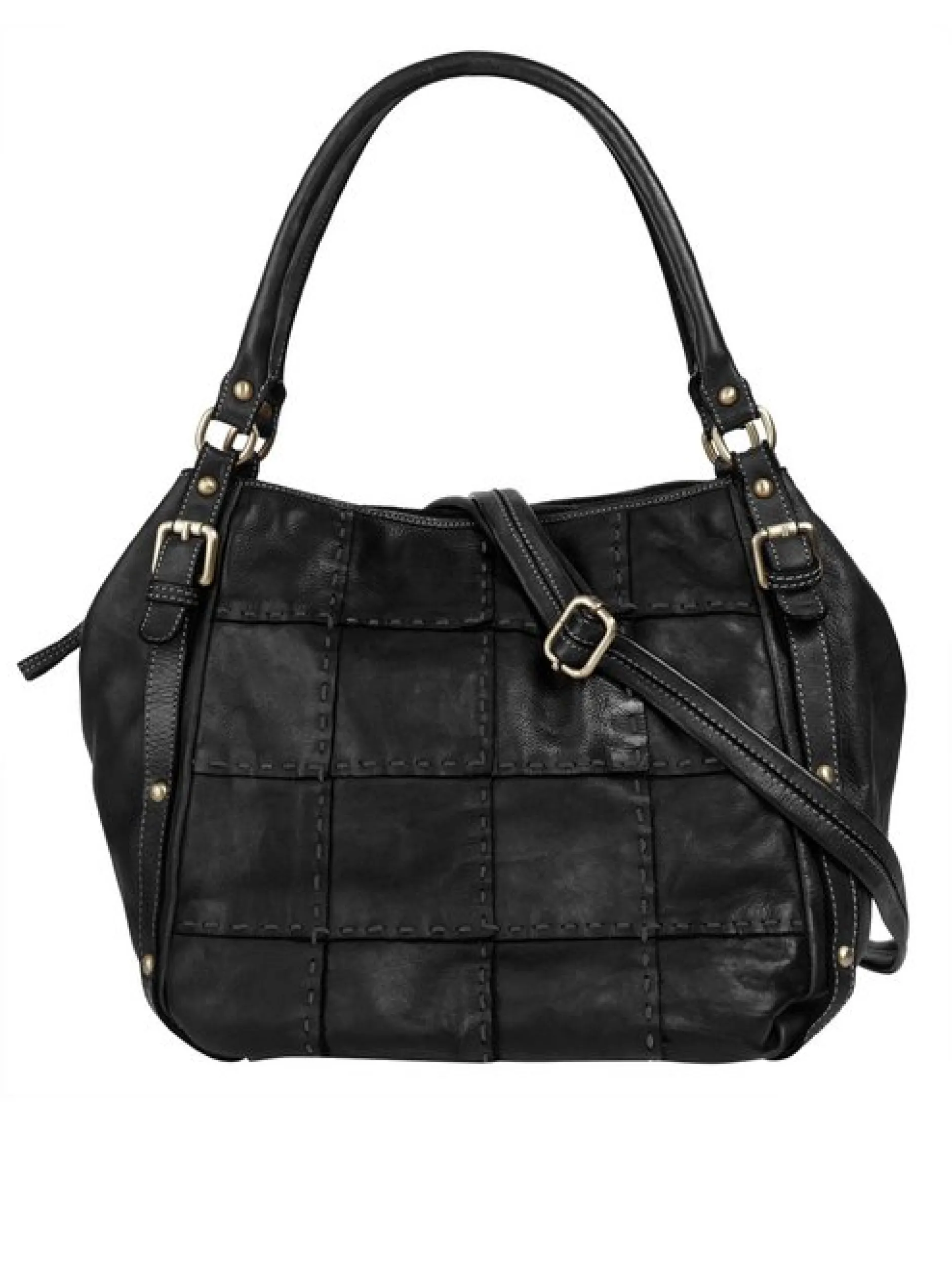 Samantha Look Damen Shopper in schwarz