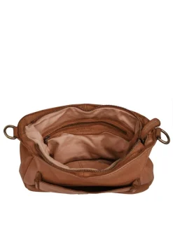 Samantha Look Damen Umhängetasche in cognac