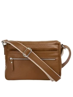 Samantha Look Damen Umhängetasche in cognac