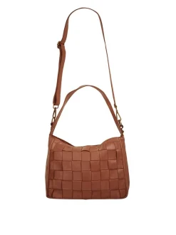 Samantha Look Damen Umhängetasche in cognac