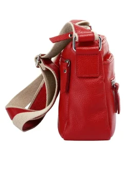 Samantha Look Damen Umhängetasche in rot