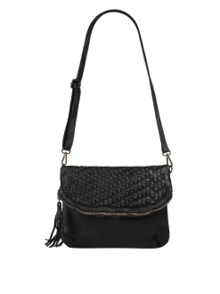 Samantha Look Damen Umhängetasche in schwarz