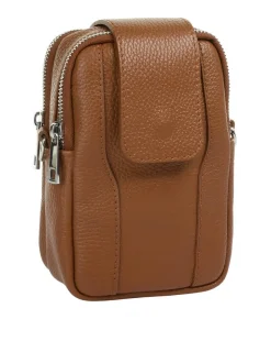 Samantha Look Damen Umhängetasche in cognac