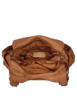 Samantha Look Damen Umhängetasche in cognac