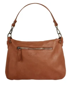 Samantha Look Damen Umhängetasche in cognac