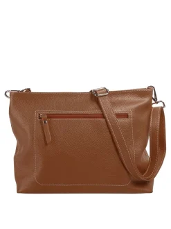 Samantha Look Damen Umhängetasche in cognac