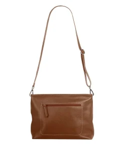 Samantha Look Damen Umhängetasche in cognac
