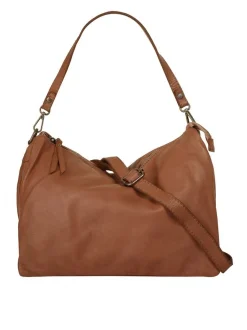 Samantha Look Damen Umhängetasche in cognac