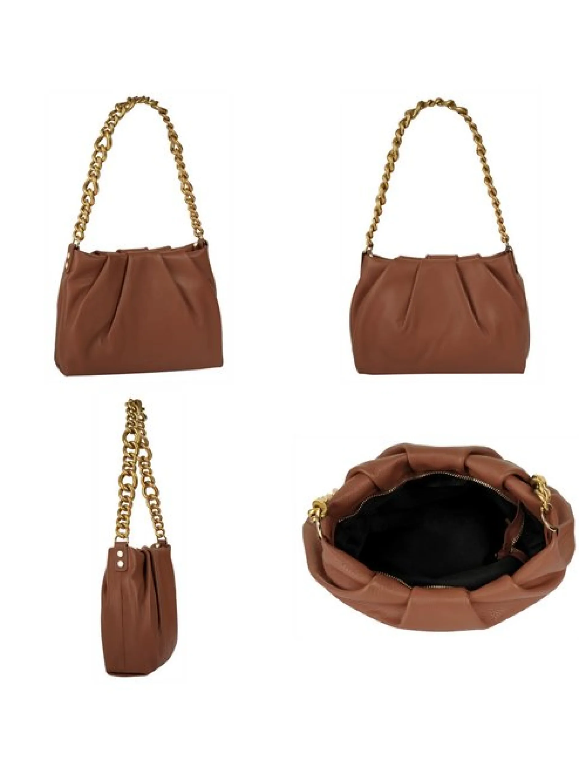 Samantha Look Damen Umhängetasche in cognac