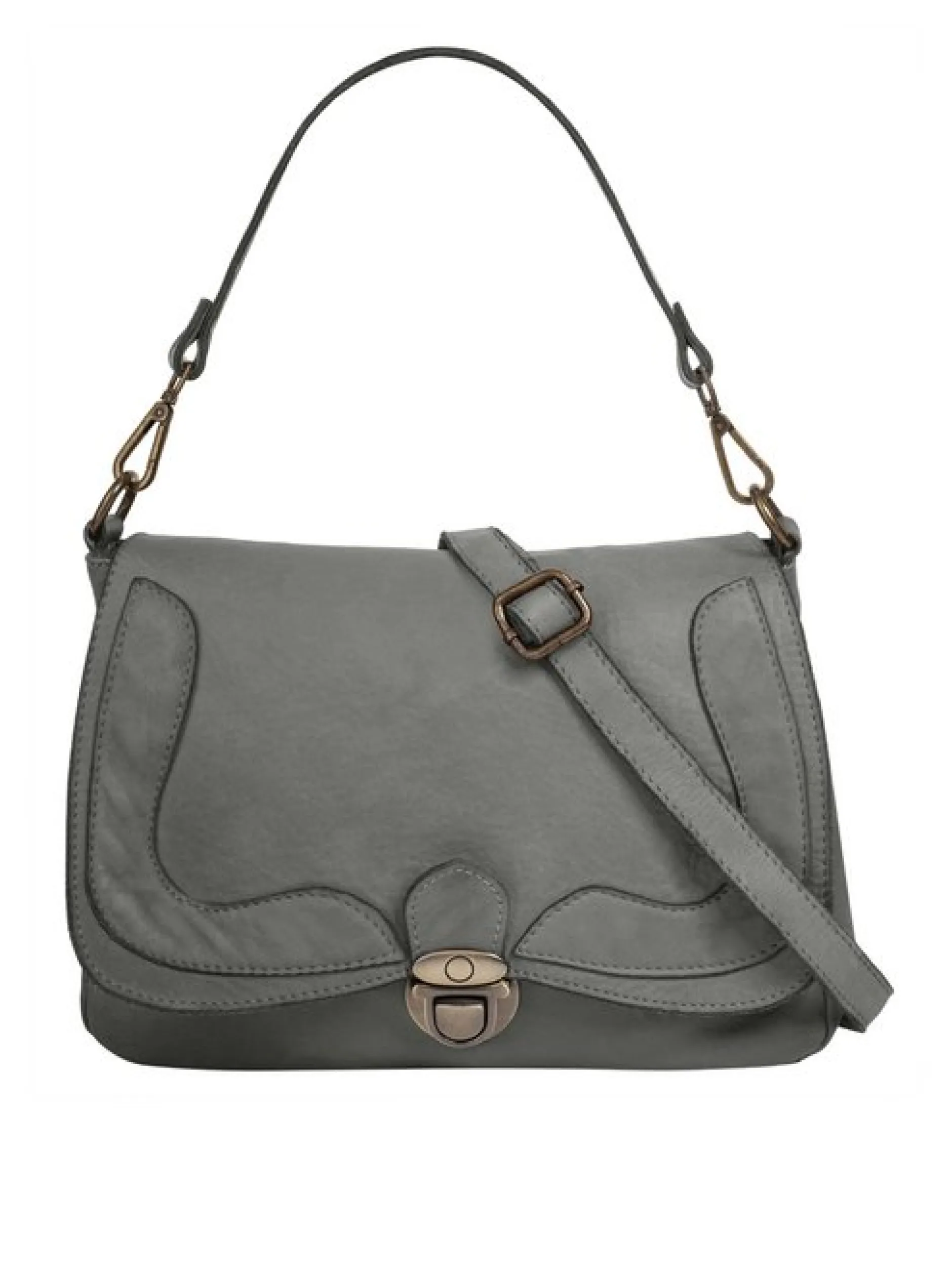Samantha Look Damen Umhängetasche in grau