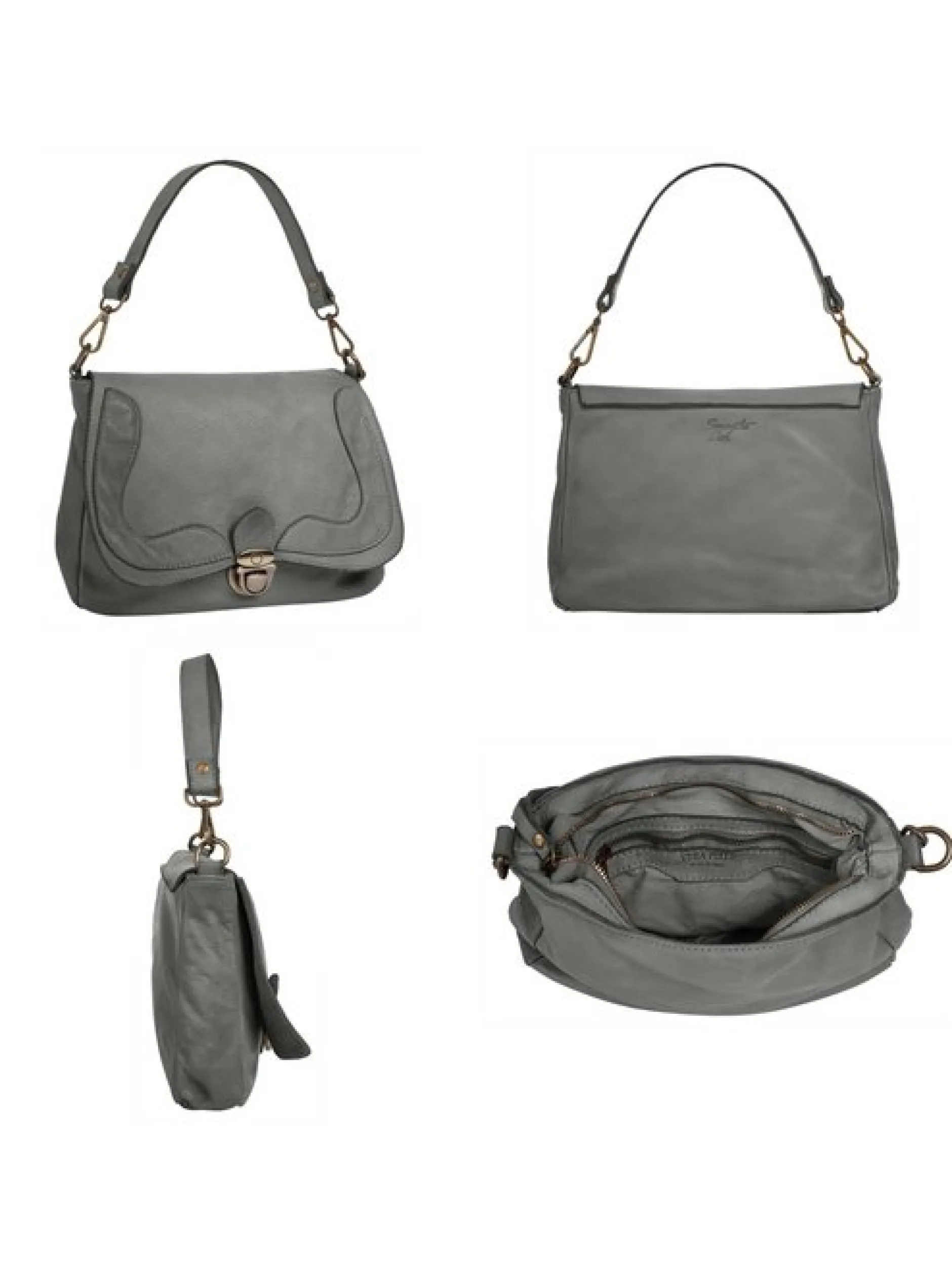 Samantha Look Damen Umhängetasche in grau