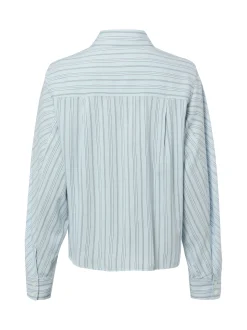 Samsøe Samsøe Damen Hemdbluse - Sania in hellblau