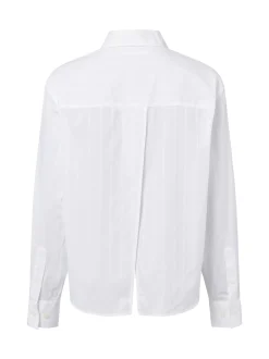Samsøe Samsøe Damen Hemdbluse - Saatrani in weiß