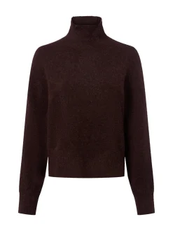 Samsøe Samsøe Damen Strickpullover mit Alpaka-Anteil - Nola in schoko