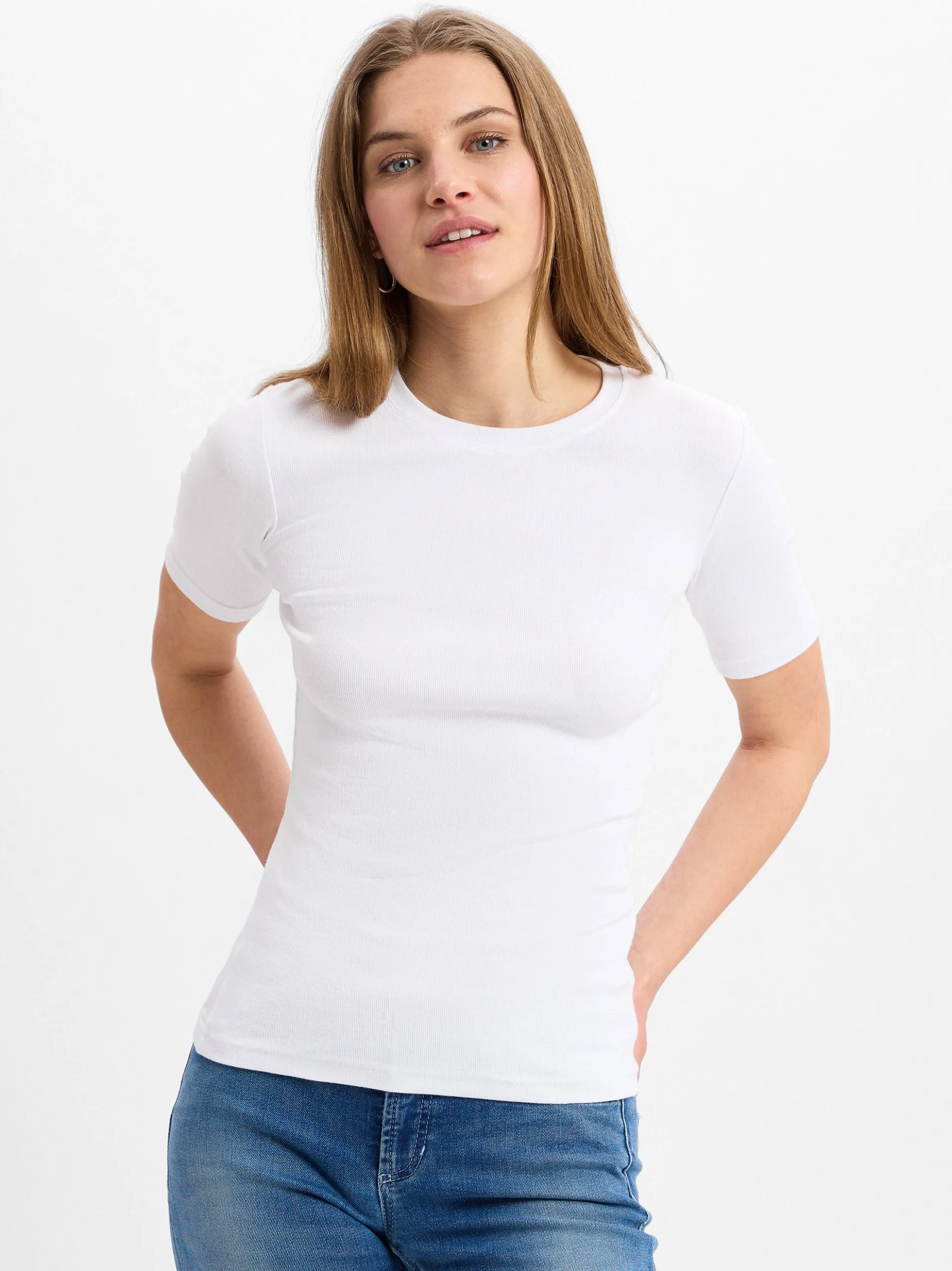 Samsøe Samsøe Damen T-Shirt - Saalexo in weiß