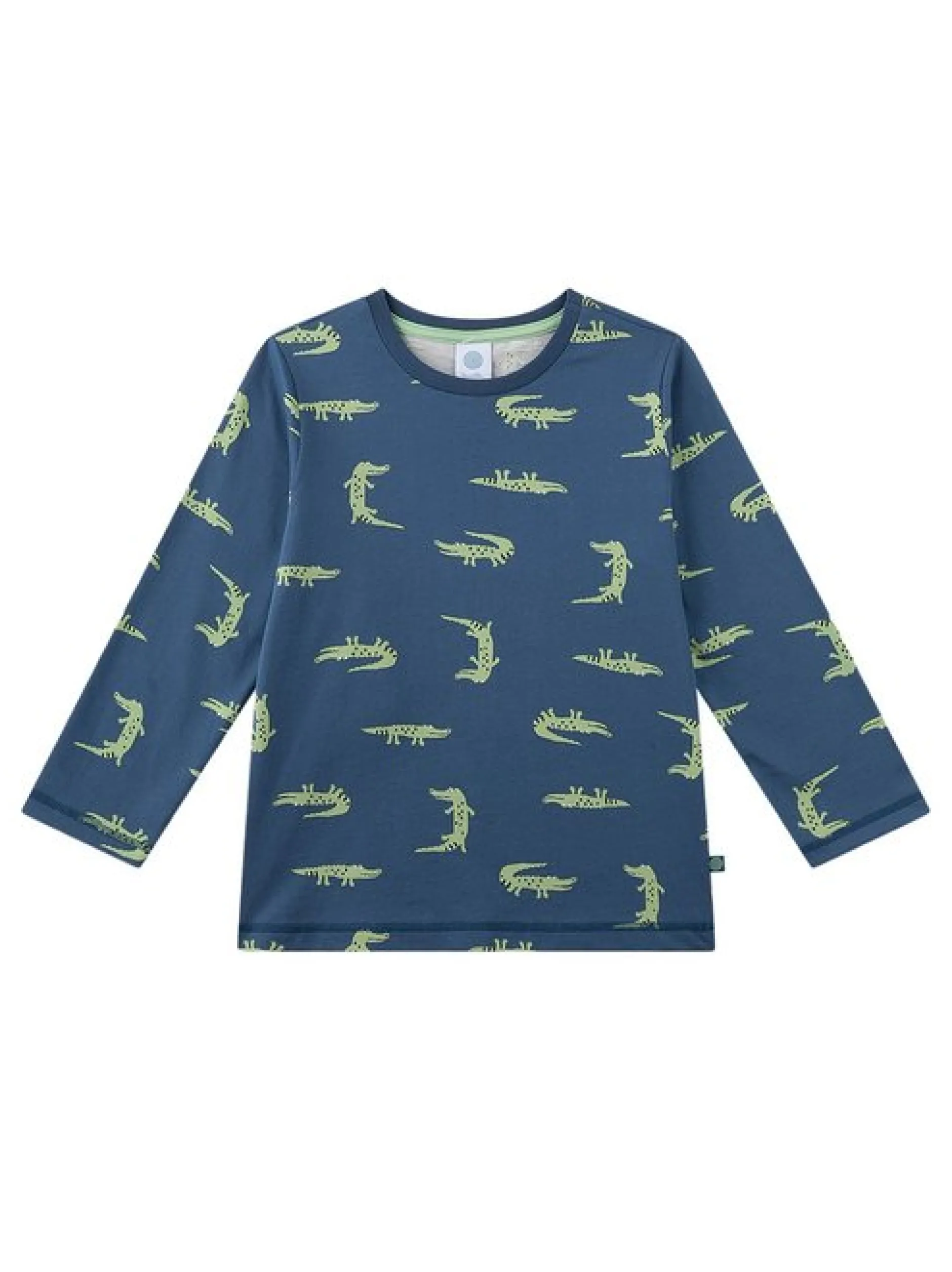 Sanetta Jungen Pyjama in blau