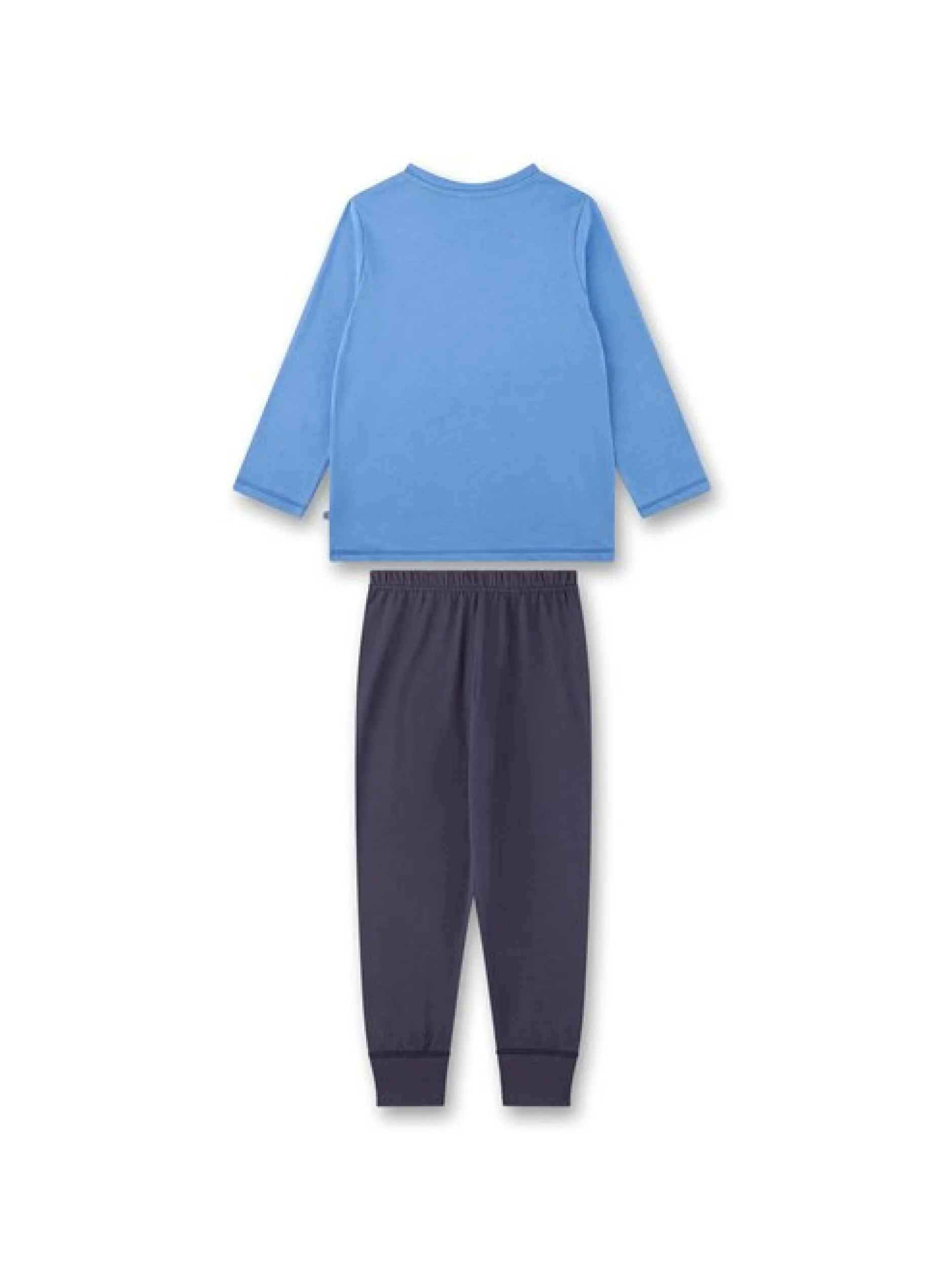 Sanetta Jungen Pyjama in blau